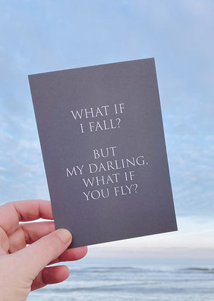 
                  
                    Laden Sie das Bild in den Galerie-Viewer, Postkarte &amp;quot;Darling, What if You Fly?&amp;quot;
                  
                